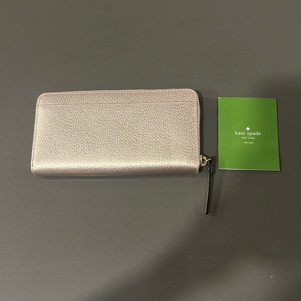Brand New Kate Spade Rose Gold Wallet - Picture 3 of 5